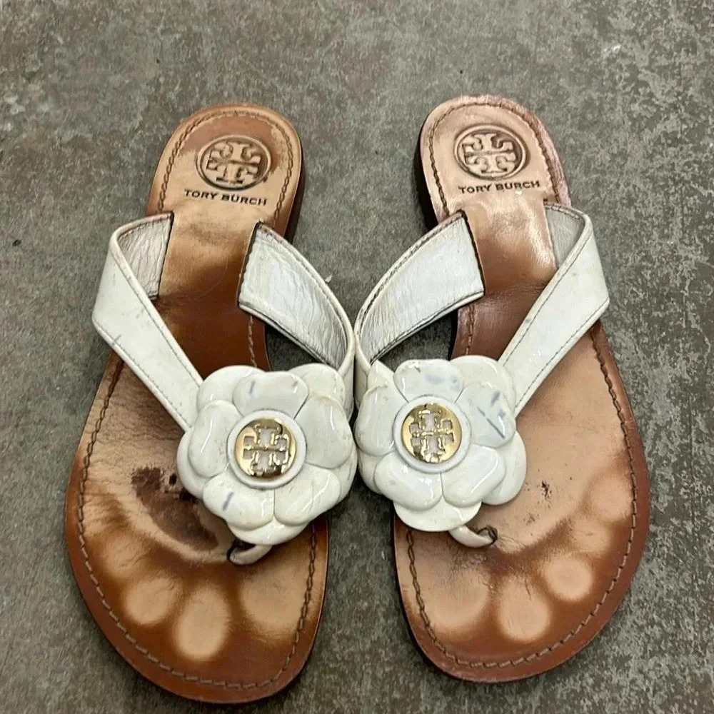 Tory burch‎  flower sandals